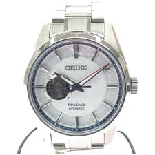 SEIKO Men's Used Automatic Watch Sharp Edge Series Presage