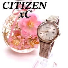 CITIZEN xC Mizu Solar Watch EW2635-54A Pink Gold Stylish Design