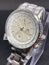 ORIENT King Master WZ0051FA White Dial Automatic Men's Watch no Accessories USED