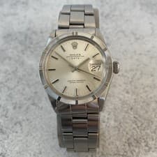 1972 Rolex Date Oyster Perpetual 1505 Steel Swiss 34mm Cal.1570 Watch