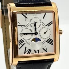 FREDERIQUE CONSTANT Watch FC265X3C24/6 White Quartz Leather Men's No Working