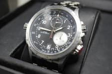 Hamilton Khaki Aviation ETO Chronograph H776121 Quartz Watch Black Men's w/ Box
