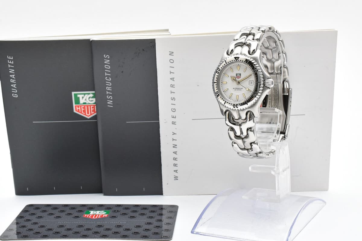 [Near MINT w/Box Papers] TAG HEUER SEL WG1312-2 White Dial Women Quartz Watch