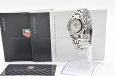 [Near MINT w/Box Papers] TAG HEUER SEL WG1312-2 White Dial Women Quartz Watch