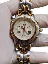 TAG Heuer Ayrton Senna Vintage S/el Sports Watch CG1123 Used