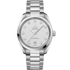 Omega Seamaster Aqua Terra Diamond Dial Co-axial Watch 38mm 220.10.38.20.52.001