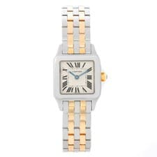 Cartier Santos de Demoiselle W25066Z6 Small Size 20mm 18K Gold & Steel Watch