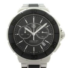 TAG Heuer Formula 1 CAH1210 E****** Silver Black Men's Wrist Watch