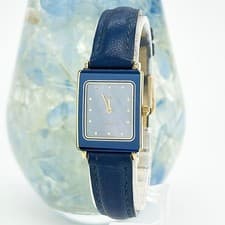 RADO Florence Shell Dial Quartz Watch Blue 125-165cm Used
