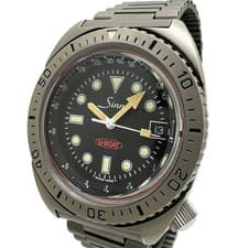 Sinn 8820 U-Boat Diver'S Automatic Black Dial Titanium Bracelet Men'S *Lxw3959