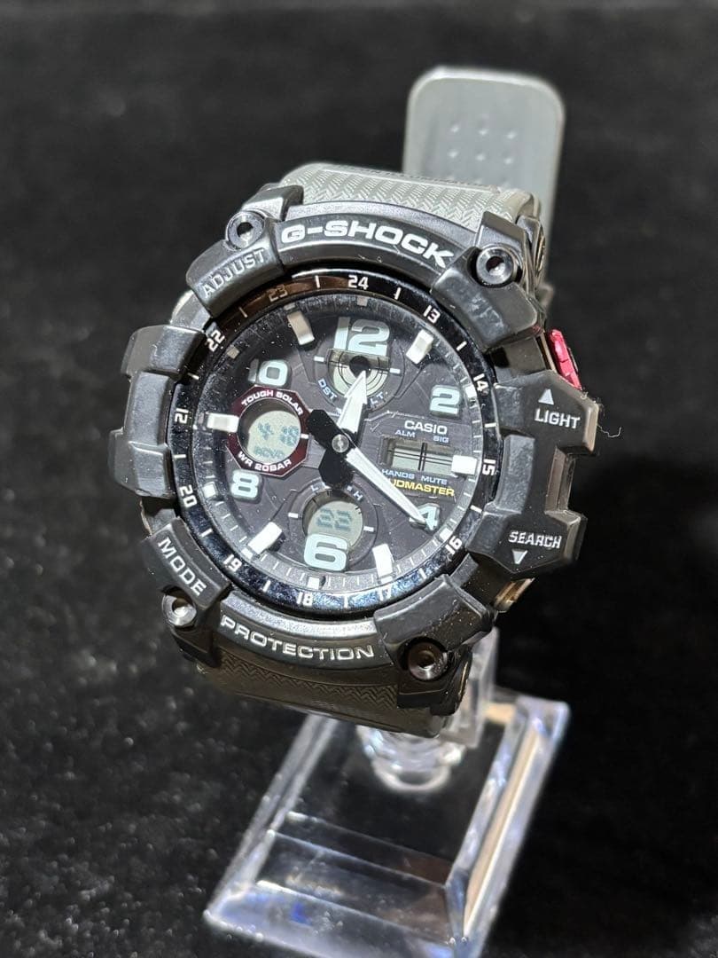 Casio G SHOCK Mudmaster GWG100 Solar Radio Controlled Wristwatch