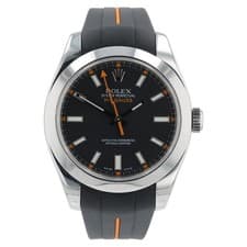 Rolex Milgauss Black Dial Stainless Steel 40MM Automatic Men's Watch 116400