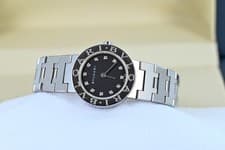 Ladies Bvlgari Quartz Wristwatch BB 23 SS Diamond Dial 23mm - Ready to Wear
