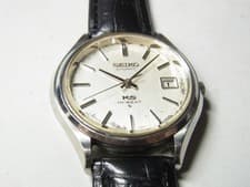 Seiko King Seiko 5625 Hi-Beat Automatic Silver Dial Date Wristwatch