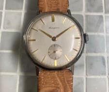 Longines Hand-Wind Watch Non-Working Collectible Junk