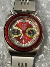 Seiko AKA Chronograph V657-6060 Rare Red Dial JDM 90s Y2K Vintage Watch