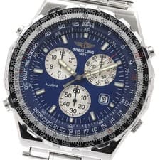BREITLING Jupiter pilot A59028 Chronograph blue Dial Quartz Men's Watch_943595