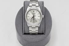 2005 Rolex Air King 14000 34mm Silver Dial Stainless Steel