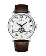 APPELLA Men Automatic Casual Watch Classic Dress Silver Dial Waterproof Luxury S