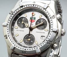 [Vintage] Tag Heuer Professional CE1111 Chronograph Quartz Men's Watch JAPAN