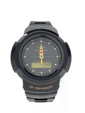 CASIO AWM-500UA G-SHOCK Analog Digital Black Watch Excellent JAPAN