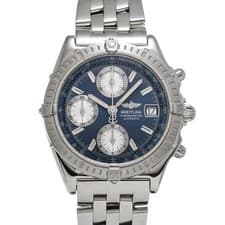 BREITLING Chronomat  A13352 blue/Silver WATCH 722866