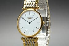 [Near MINT] Longines Grand Classic L4.709.2 33mm White Dial Quartz Men's Watch