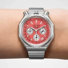 Citizen Record Label Playground AN3700-89Z Limited Edition Red Dial Men's Watch