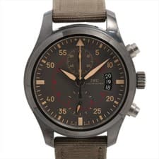 IWC Pilot Watch Chronograph TOP GUN Miramar IW388002 CE×TI SS & Nylon AT Gray-Fa