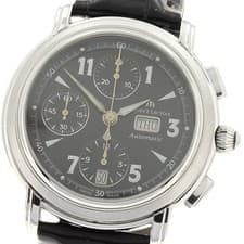 MAURICE LACROIX 67839 Masterpiece Chronograph Men's Watch From Japan G0425