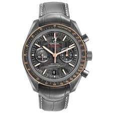 Omega Speedmaster Grey Side of the Moon Watch 311.63.44.51.99.001 Box Cards