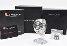 【MINT w/Box】 Hamilton Jazzmaster Chronograph Auto H325961 Men's Watch From JAPAN