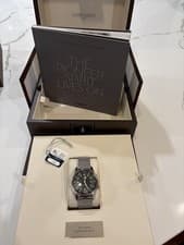 Longines Legend Diver L3.774.4.50.6 42mm Black Auto Milanese Bracelet FULL SET