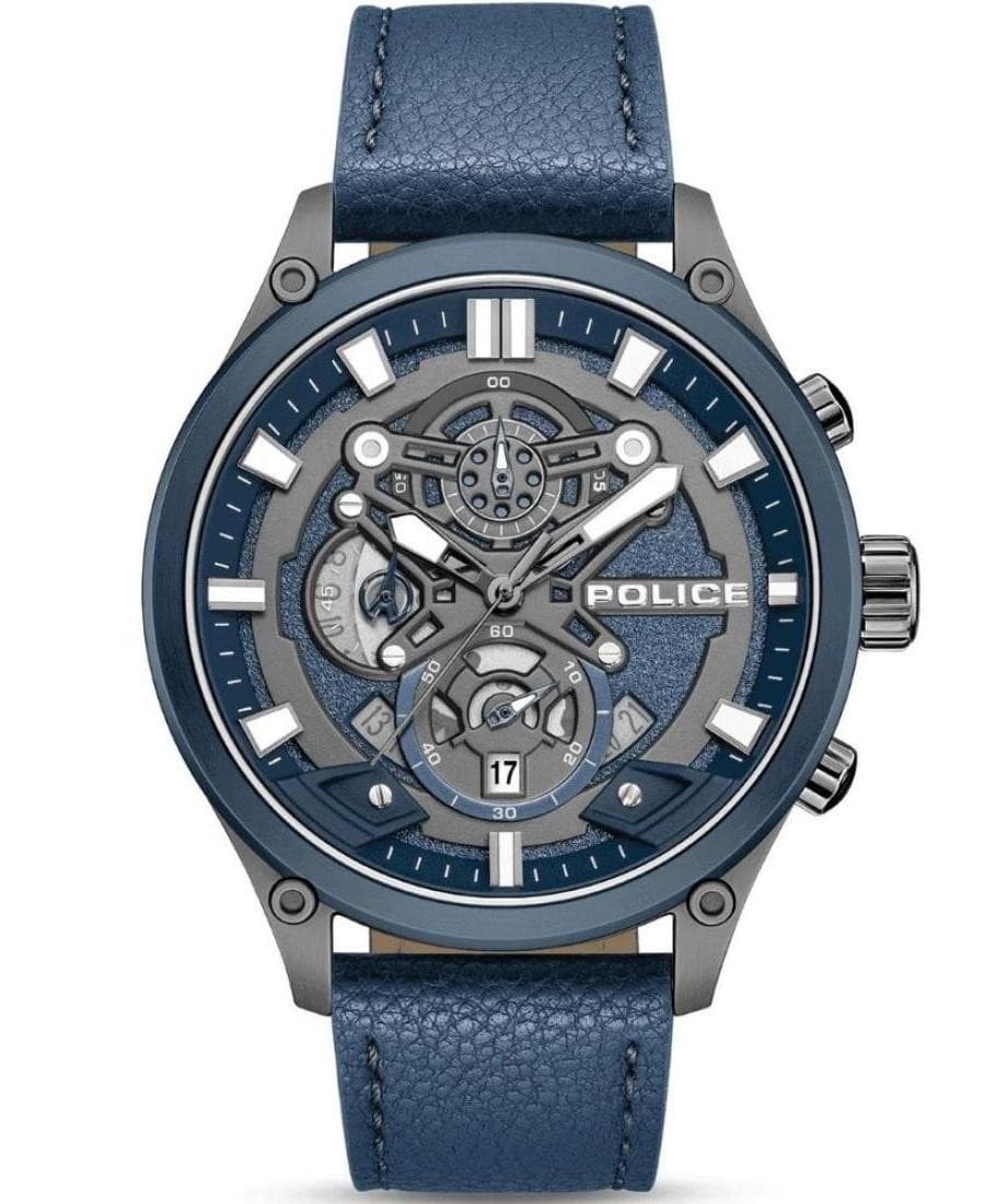 POLICE Men Quartz Casual Watch Classic Dress Waterproof Chronograph