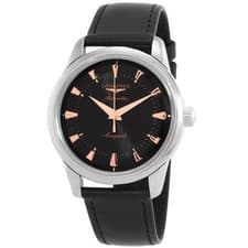 Longines Conquest Heritage Automatic Black Dial Men's Watch L1.650.4.52.2