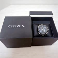 Citizen Attesa Radio Solar Chronograph AT8040-57E H804 Titanium Men's Watch Used