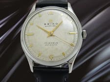 Seiko Marvel J13003 17 Jewels Guilloché Dial  Antique Manual 32.5mm Men's watch