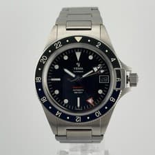 Yema Superman Heritage GMT Black Blue 39mm YEMA3000 Automatic Sapphire Full Set