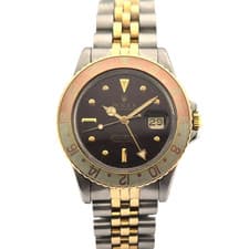 Rolex 16753 GMT-Master Two-Tone Root Beer “Nipple Dial” 40mm 1979