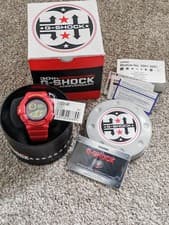 G-Shock G-9300A Mudman Tough Solar Watch RED 30th Anniversary Model SCARCE Casio