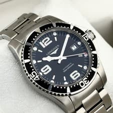 Longines HydroConquest Automatic Black Dial 41mm Diver Watch L3.642.4
