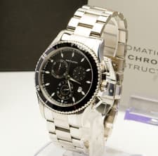 [Near MINT w/ PAPER] HAMILTON Jazzmaster H375120 Chronograph Quartz Men's Watch