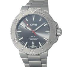Oris Aquis Date Ref.01 733 7730 4153 43mm Silver Dia Automatic 300M Men's watch
