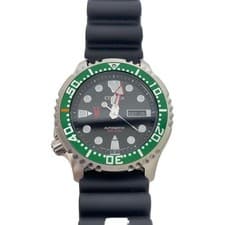 CITIZEN Automatic Watch Analog Rubber BLK GN-4-S 237/500