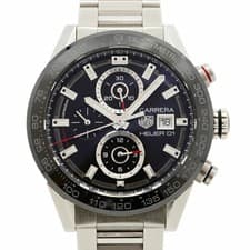 TAG Heuer Carrera CAR201Z Black Dial Men's Watch GZl1h9qo