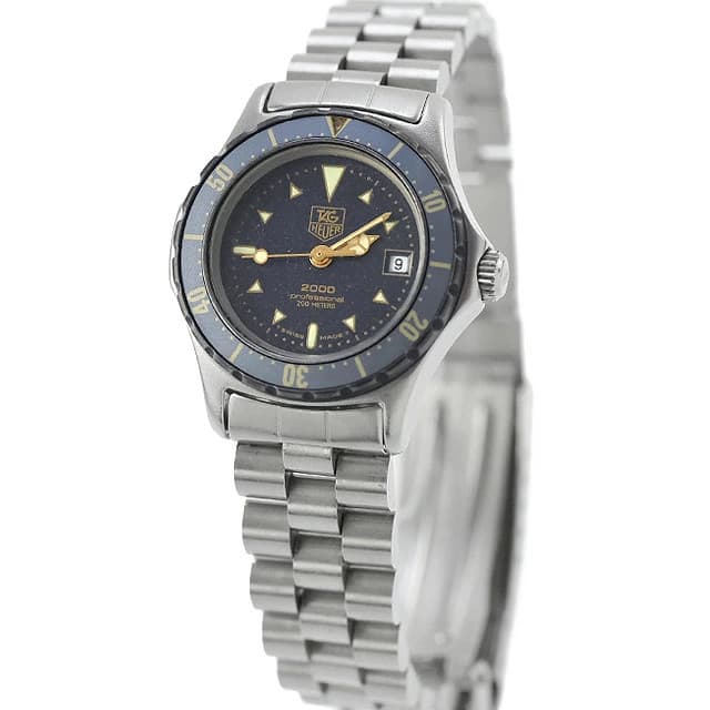 TAG HEUER 2000 Series Professional Small Size 972.608 Analog Watch Brand Ladies