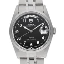 TUDOR Prince Date Day 76200 Arabian second hand mens