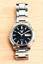 Seiko SNK793K1 Seiko 5 Automatic Watch Navy Dial Stainless 37mm Wrist 20.0cm