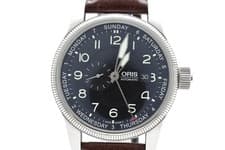 [NEAR MINT] Oris Big Crown 7629-40 Pointer Date Black Dial Automatic Men's Watch