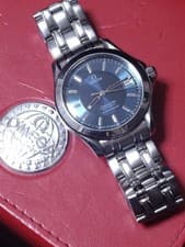 OMEGA Seamaster Automatic Watch Blue Dial
